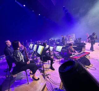 Great to be back out with @thebrandnewheavies_ and the #LondonConcertOrchestra. This time, a sold out @royalfestivalhall! Next stop: @cheltfestivals #TheBrandNewHeavies #BrandNewHeavies #RoyalFestivalHall 📸 by @simonschooly