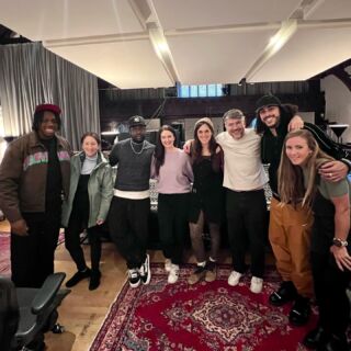 Happy Release Day to the mighty @ezracollective for their latest LP ‘Dance, No One’s Watching’. I was touched to be invited by my old friends @femiondrums and @ife_ogunjobi to write 4 short string interludes, linking various musical themes from the record. We managed to get my favourite quartet in the business: @amikaquartet feat. @simviolin, @laura_bikesnmusic, #LucyNolan and @peggynolan. We had a beautiful day of recording, followed by the customary post-sesh-sesh 🍷. Huge congrats to everyone that was involved… My hero @riccardodamian 👑 with his elite team: @freddielight, @louisbes_, @nia.sounds  @ishaan.nimkar and @al_russsell. Mixed by @davidwrenchmusic. Mastered by @stuartghawkes. All power to Ezra and everything they’ve built. Go listen to this amazing record! 🔥 #EzraCollective #DanceNoOnesWatching #StringQuartet #AmikaQuartet